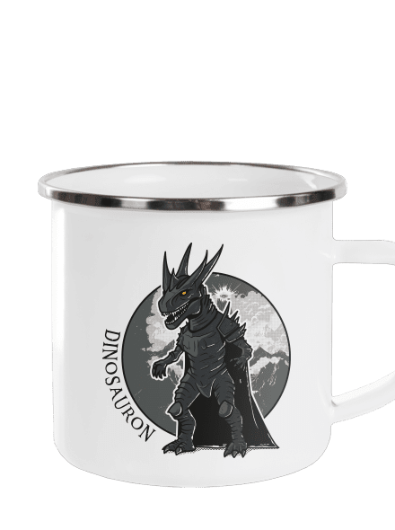 Dinosauron plecháček White