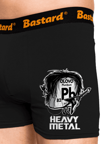 Heavy Metal boxerky Black