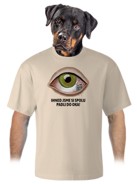 unisex tričko oversized