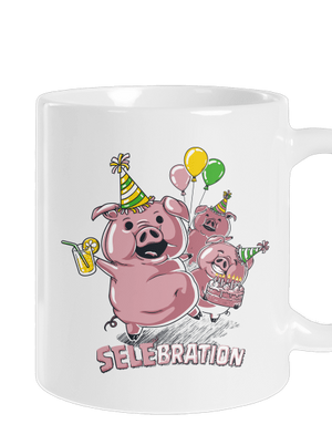 Selebration klasický hrnek White