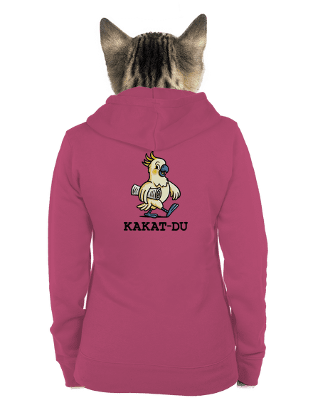 Kakat-du dámská mikina na zip Magenta