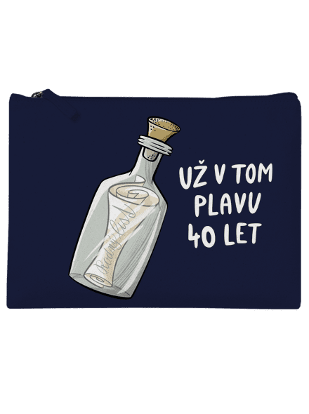 Už v tom plavu taštička French Navy