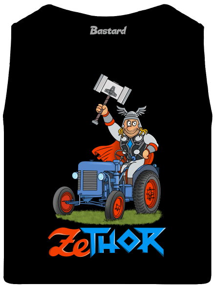 ZeThor pánské tílko Black