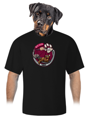 Psí horoskop: Váhy unisex tričko oversized Black