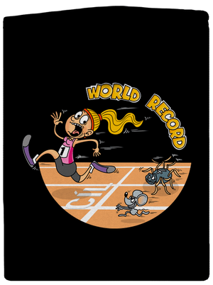 Světový rekord dámská mikina na zip Black