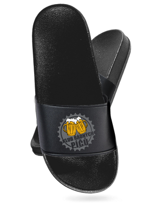 Klub řádných píčů pantofle Black Black