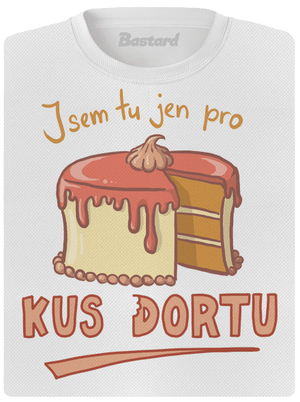 Pro kus dortu dámské sportovní tričko White