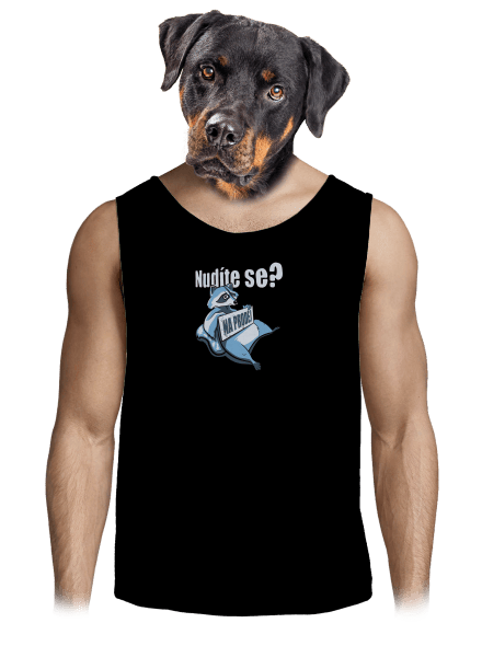 Mýval pánské tílko Black