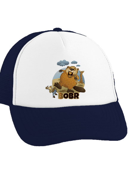 Bobr obr kšiltovka truckerka French Navy cap