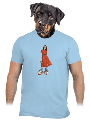 Lodičky pánské tričko Sky Blue