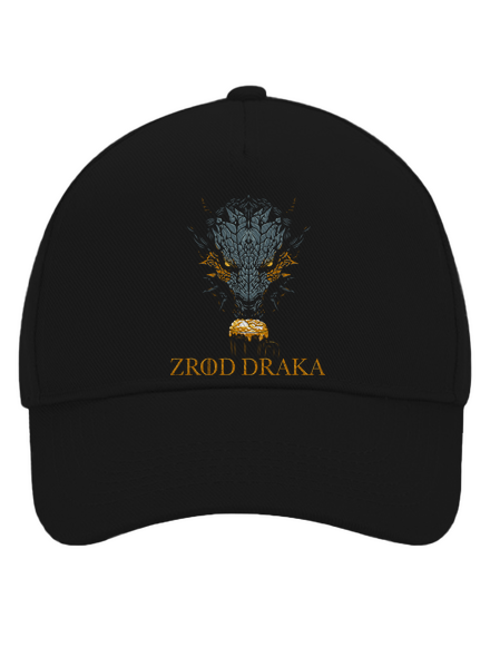 Zrod draka kšiltovka baseballka Black