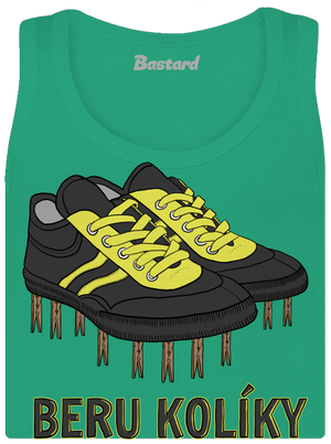 Beru kolíky dámské tílko klasické Mint Mal