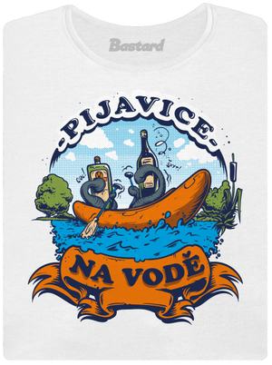 Pijavice na vodě dámské tričko premium White