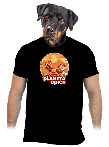 Planeta opich pánské tričko Black