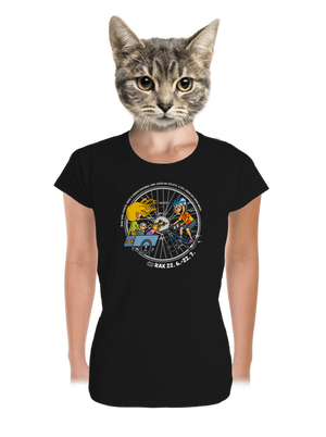 Cyklistický horoskop: Rak dámské tričko premium Black