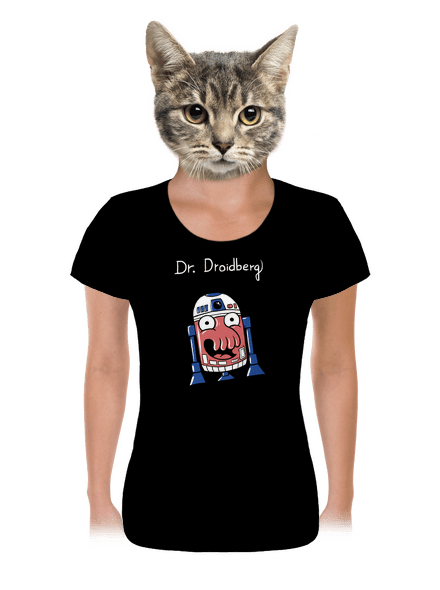 Dr. Droidberg dámské tričko Black