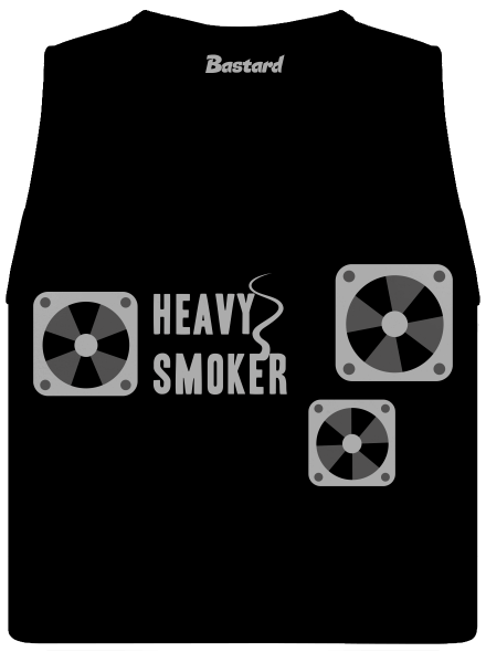 Heavy smoker dámské tílko volné Black