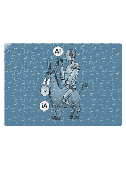 Osel a AI puzzle White