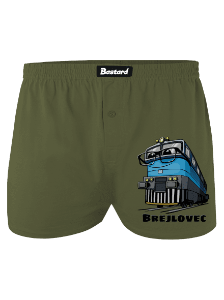 Brejlovec pánské trenky Khaki