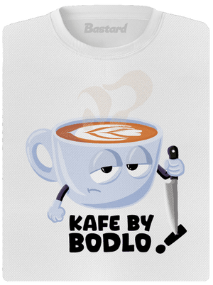 Kafe by bodlo dámské sportovní tričko White