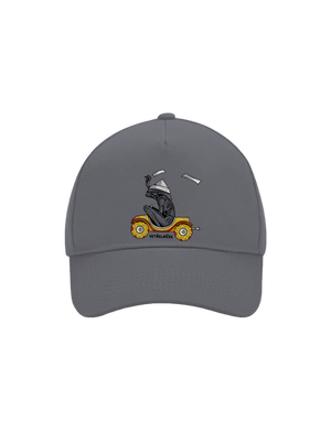 Vetřelníček kšiltovka baseballka Graphite grey