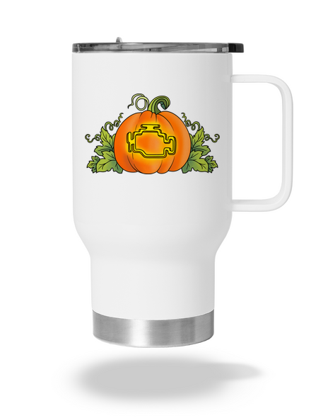 Strašidelný Halloween termohrnek White