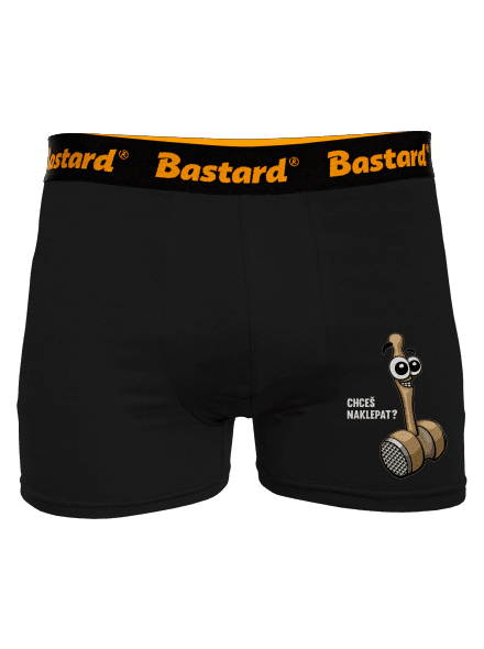 Chceš naklepat? boxerky Black