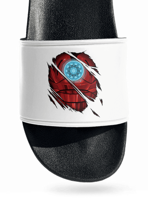 Ironman pantofle White