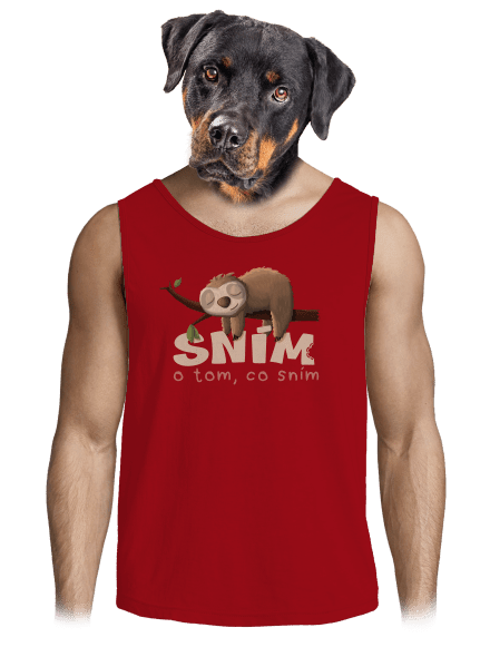 Sním o tom, co sním pánské tílko Red