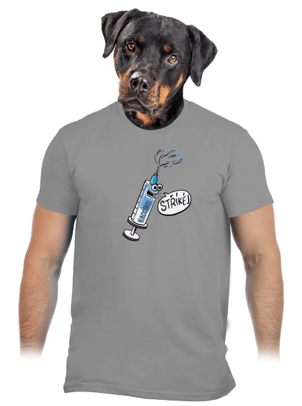 Stříkej pánské tričko Sport Grey