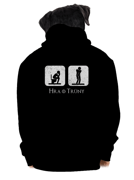 Hra o trůny pánská mikina na zip Black