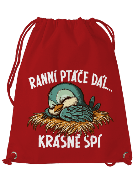 Ranní ptáče spí vak Red Mal