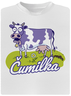 Čumilka dětské sportovní tričko White