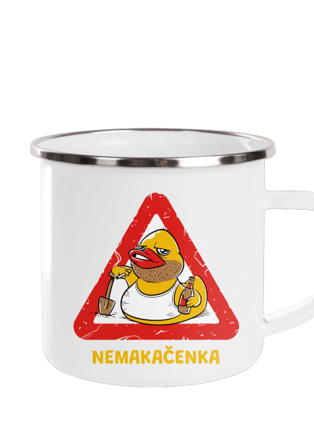 Nemakačenka plecháček White