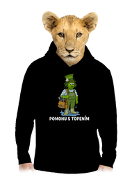 dětská mikina klokanka