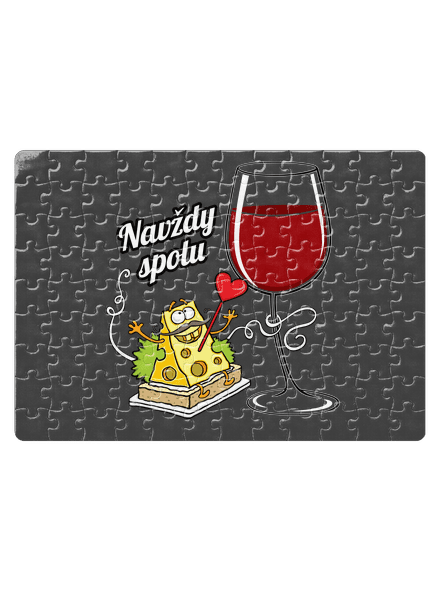 Navždy spolu puzzle White