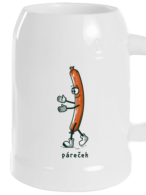 Páreček půllitr White