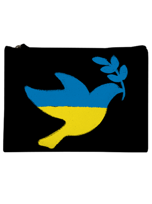 Ukrajina - Holubice obrys taštička Black