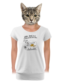 dámské tričko s lemem