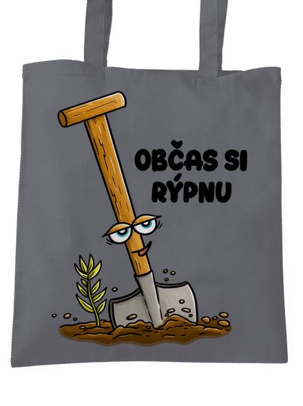 Občas si rýpnu taška Graphite grey