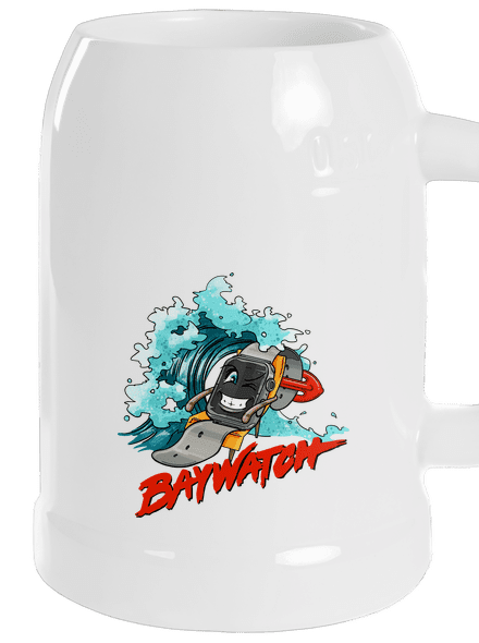 Baywatch půllitr White