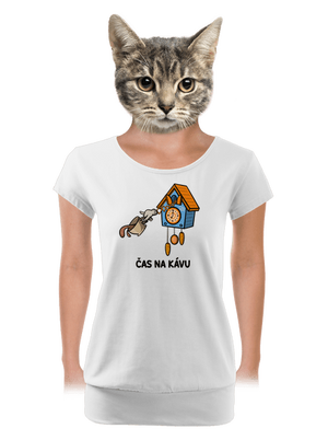 dámské tričko s lemem