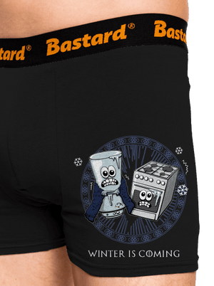 Winter is coming boxerky Black