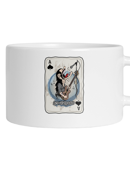 Ace of Spades hrnek makronka White