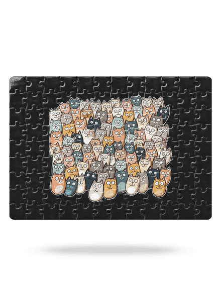 Najdi čerta puzzle White