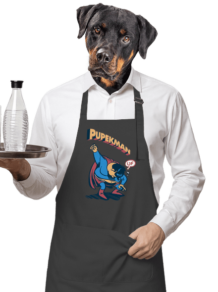 Pupekman zástěra Dark Grey