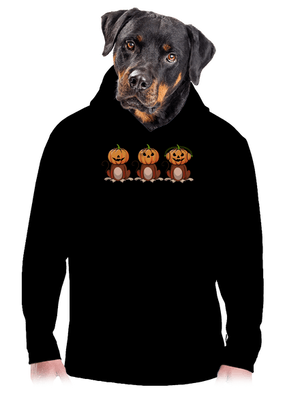 Halloween opičky pánská mikina klokanka Black