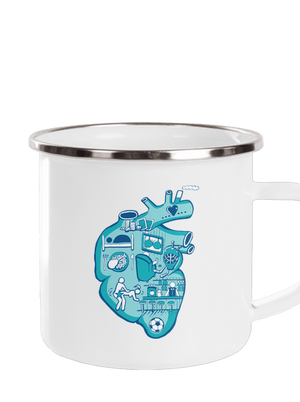 Srdce bije pro  plecháček White