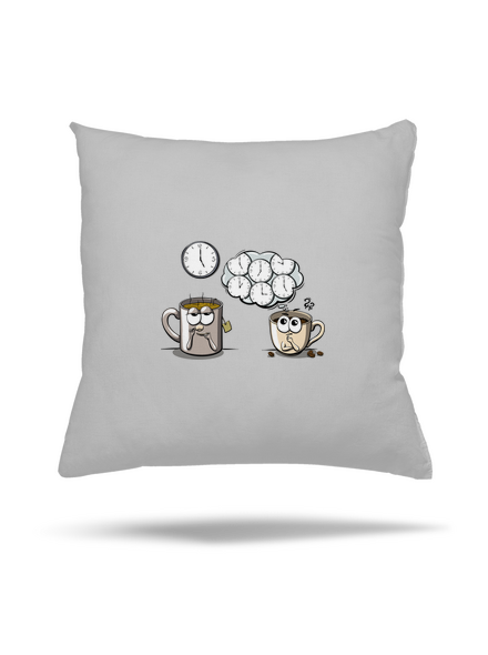 Čaj o páté, káva stále polštář Pacific Grey