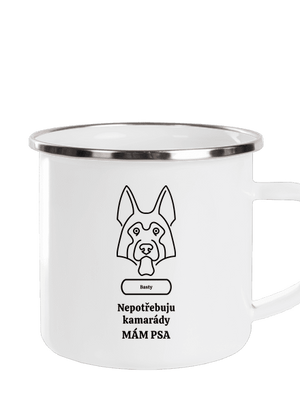 Nemůžu, mám psa plecháček White